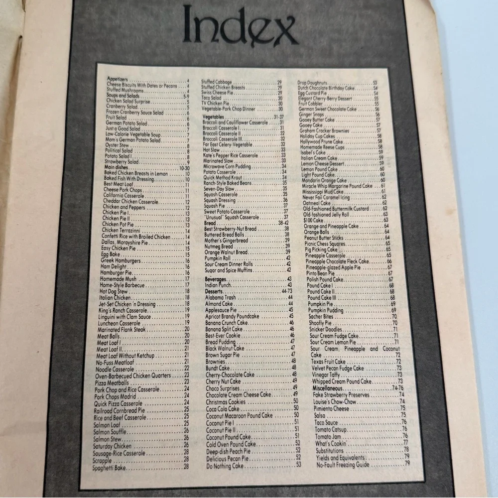 1985 Gaston Cooks: Recipes from Readers Cookbook and Advertisements